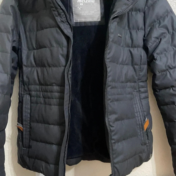 Mazine Puffer Black Jacket Size Small - Picture 4 of 16